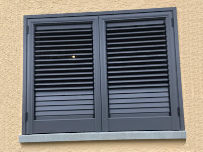 Klappladen aus Aluminium